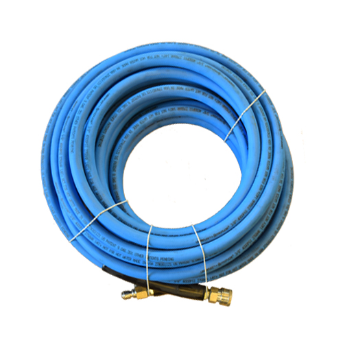Vortexx 50′ x 3/8″ Uberflex Pressure Washer Hose with Stainless Fittings