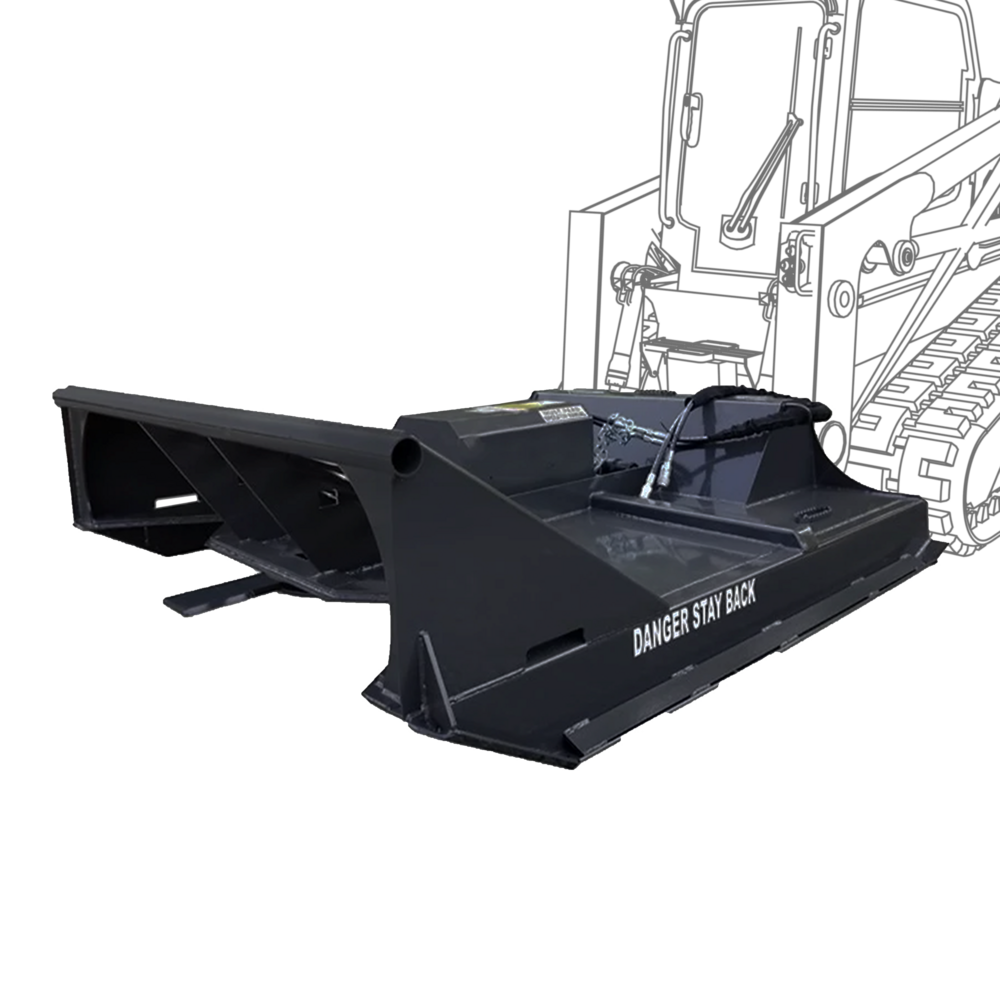 CID Attachments Brush Cutter For Skid Steers XBC60LF