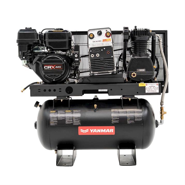 Yanmar 3-In-1 240A Welder Generator Air Compressor