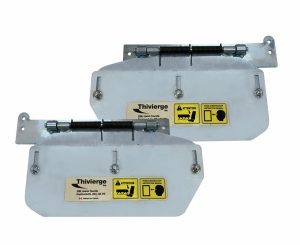 BCS Spring-Loaded Metal Side Skirts for Power Harrow